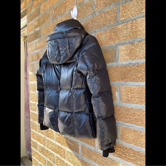 S13 NYC Kylie Down Puffer Gloss jacket small - Picture 8 of 15